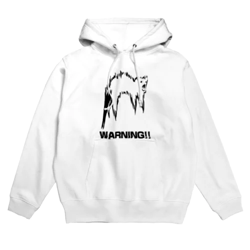 未確認飛行フェレット(白地用) Hoodie