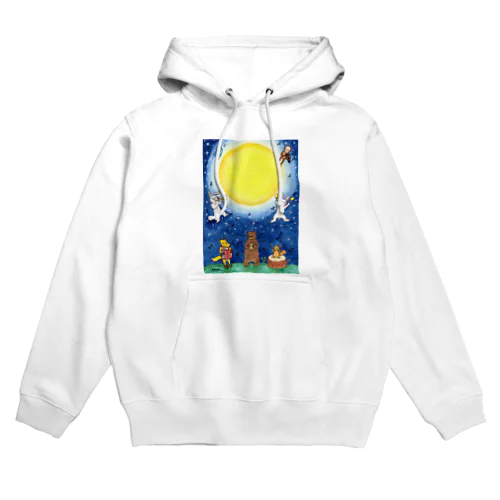 「月夜の音楽会」 Hoodie