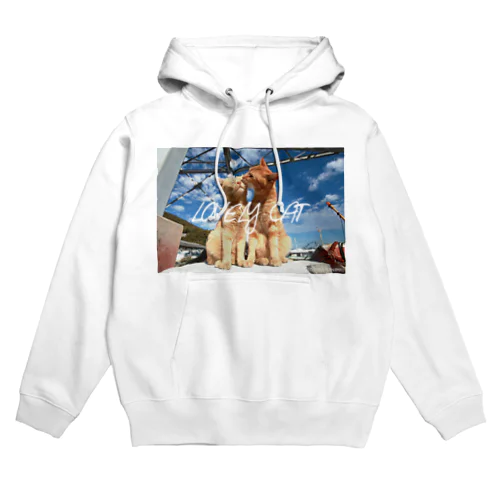 kissねこ　しまちゃん Hoodie