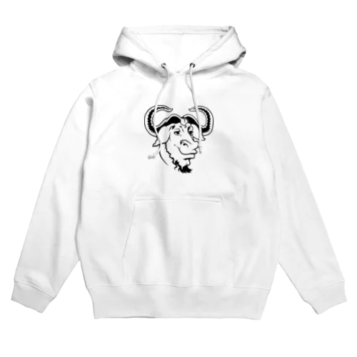 GNU の頭 Hoodie