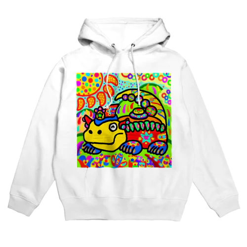 草食のワニ・シモスクス Hoodie