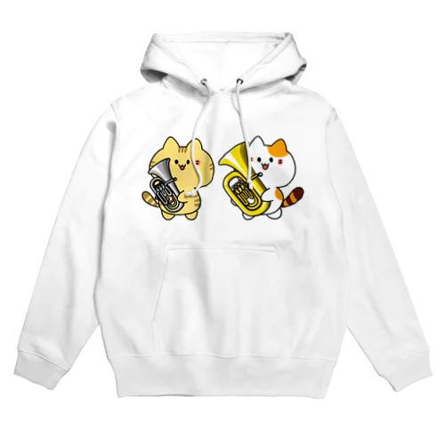 チューバ&ユーフォねこ Hoodie