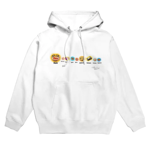 レオパ太陽系図 Hoodie