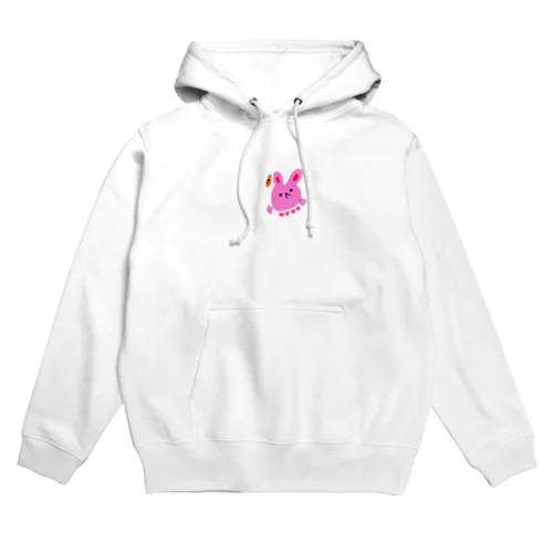 不機嫌なウサギ Hoodie