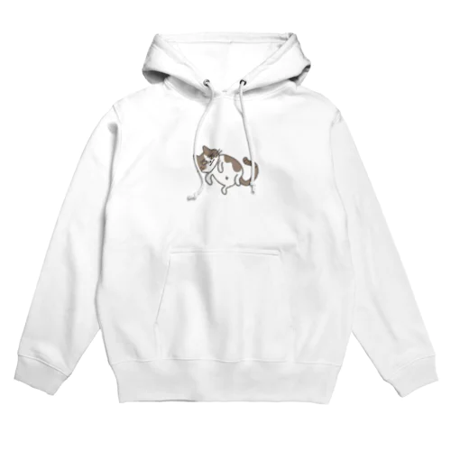 まんまる猫のまる Hoodie