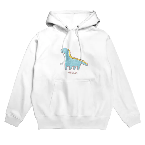 らくがきのいきもの　あお Hoodie