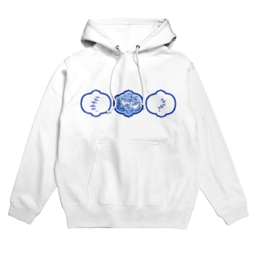 藍色金魚 Hoodie