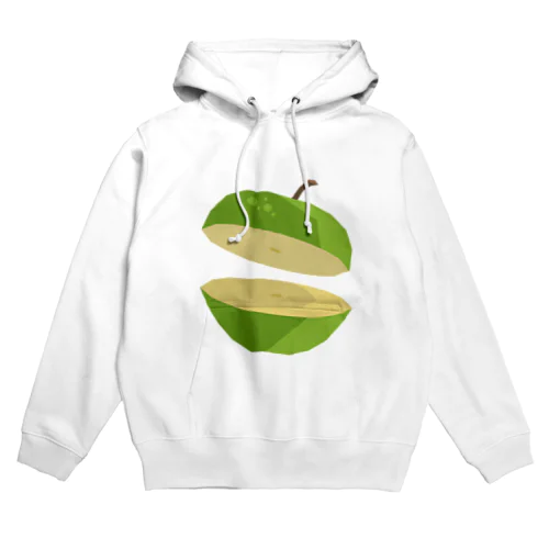 青リンゴぱっかん Hoodie