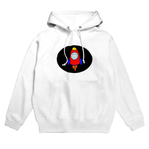 ロケットねこ Hoodie