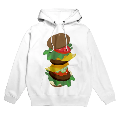 ダブルチーズバーガー Hoodie