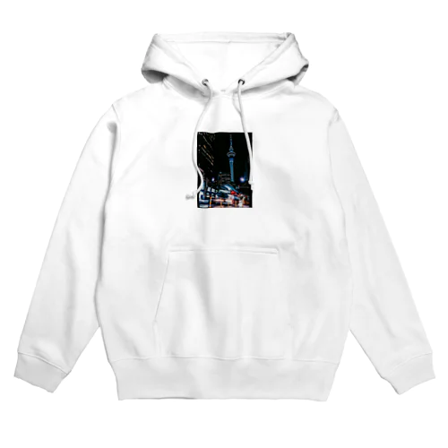 sky tower Nz Hoodie