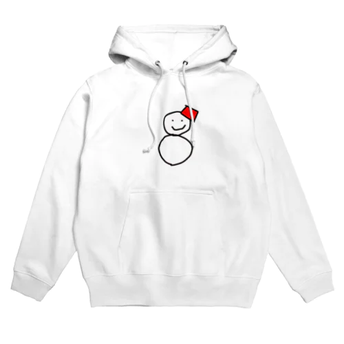 雪ダルマ君のマーク Hoodie