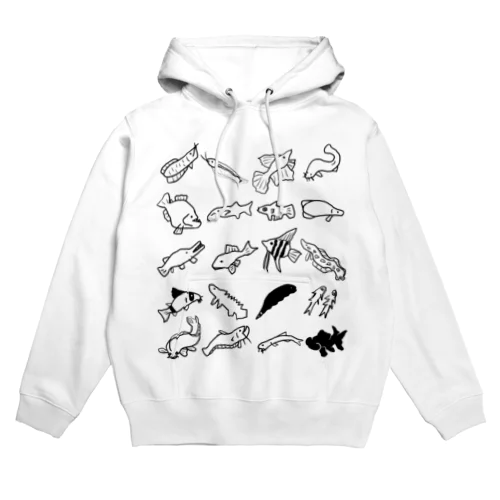 淡水魚整列 Hoodie