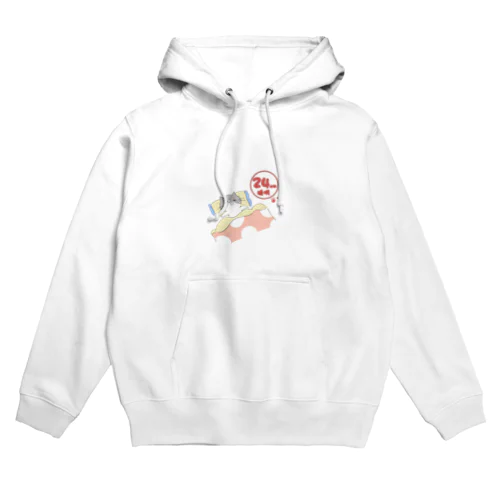 ずっと寝ていたいネコ Hoodie