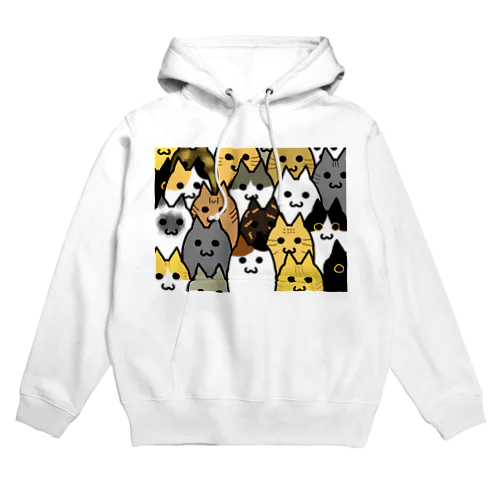 猫いっぱい Hoodie