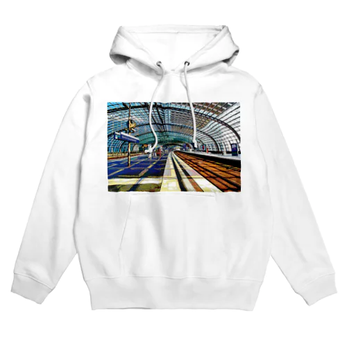 ドイツ ベルリン中央駅のホーム Hoodie