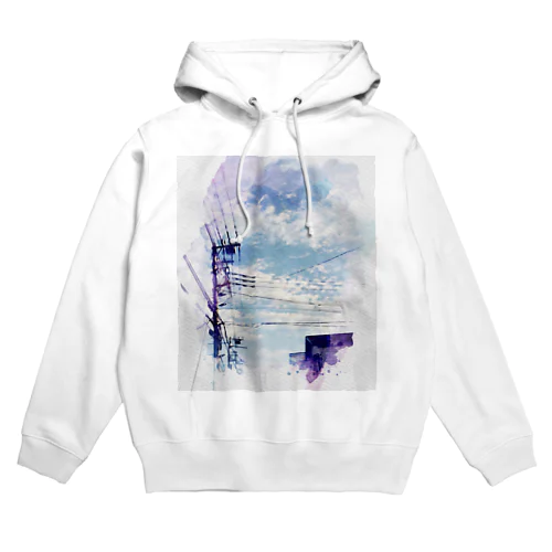 空色とひつじ雲 Hoodie