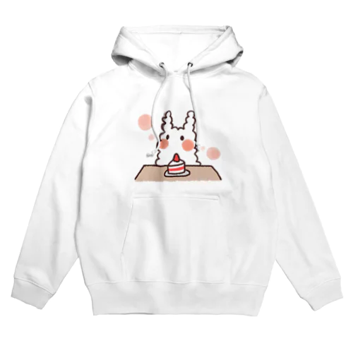 うさぎのウミウシ(ケーキver.) Hoodie