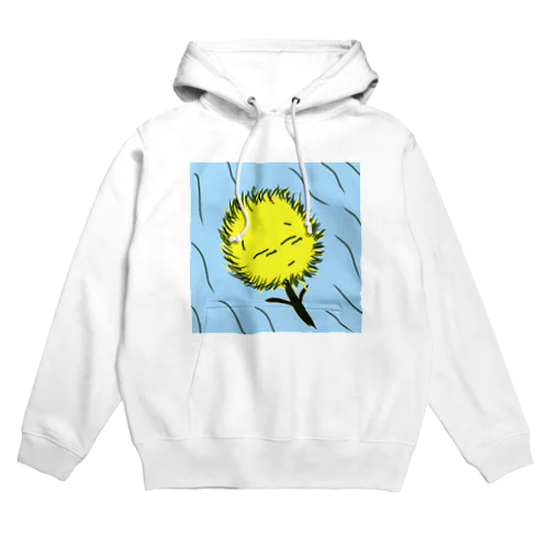 風に吹かれるたんぽぽくん Hoodie