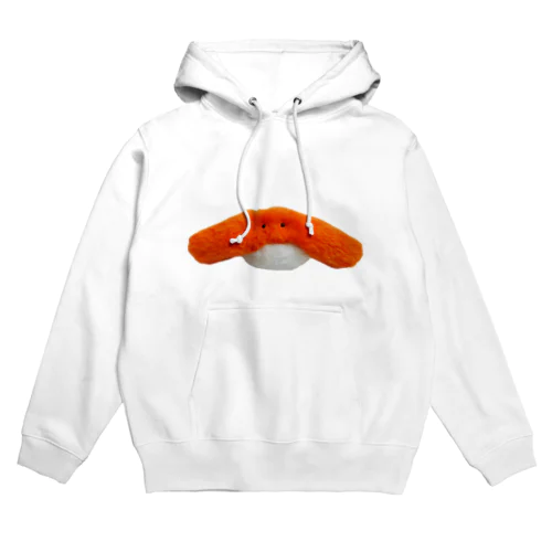 冬毛のサーモン Hoodie