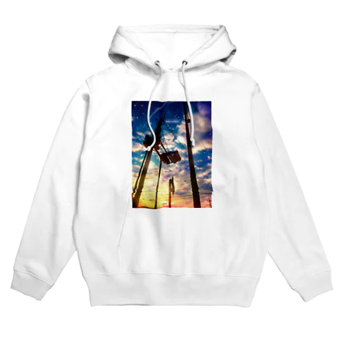 明日を見つめる空信号 Hoodie