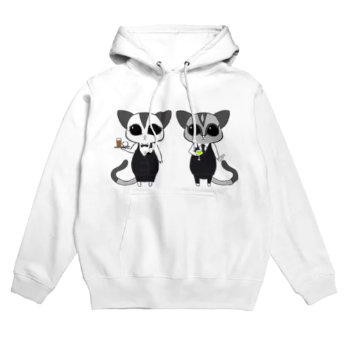 バーテンとウェイトレス Hoodie