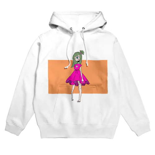 単眼Girl Hoodie