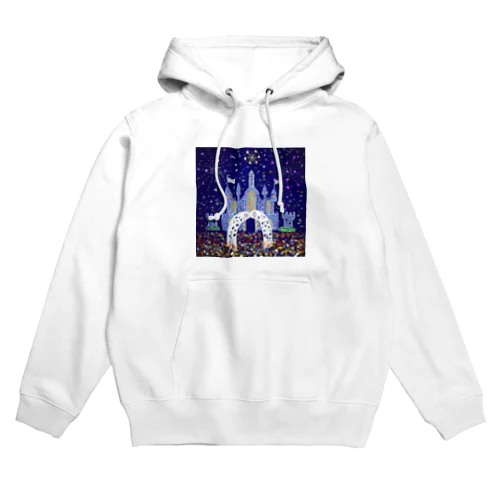 ラブラブカップルなイルミネーションをみるチンアナゴ Hoodie