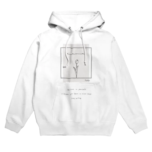 *graybabypink × Message Hoodie