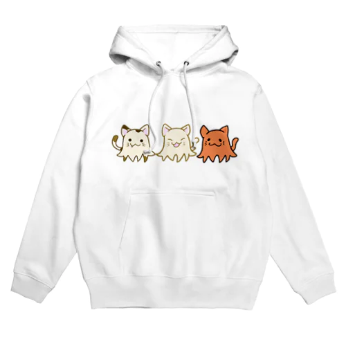 にゃんだこトリオ Hoodie