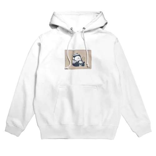 ミニバナナ　仲良しゴリラ親子 Hoodie