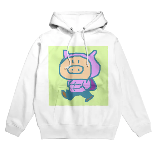 ぶたやまだくんゲーム買いに Hoodie