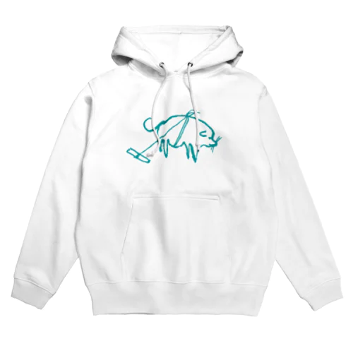 仙厓　きゃふん犬 Hoodie