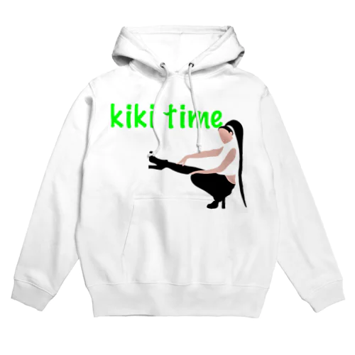 kiki time パーカー