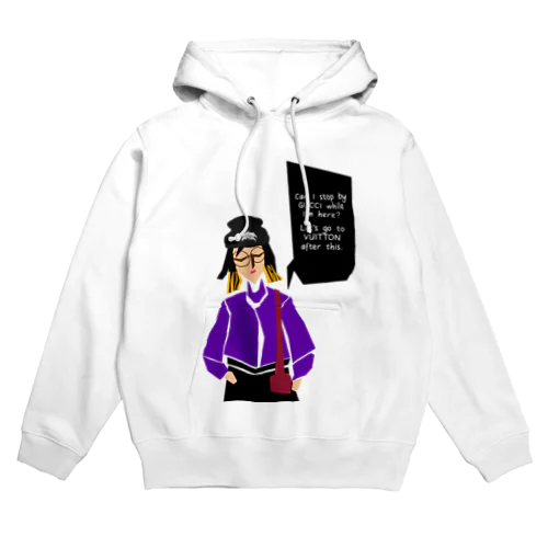 “YABAJO”パート③ 「kinsenkankaku woman」 Hoodie