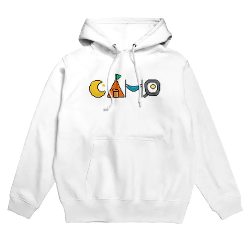 ドット絵ロゴ　CAMP Hoodie