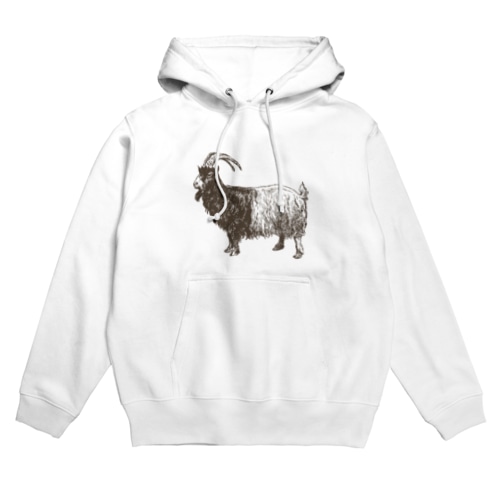 おじいちゃんヤギ Hoodie