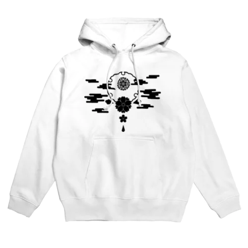 和の文様柄・飾 Hoodie