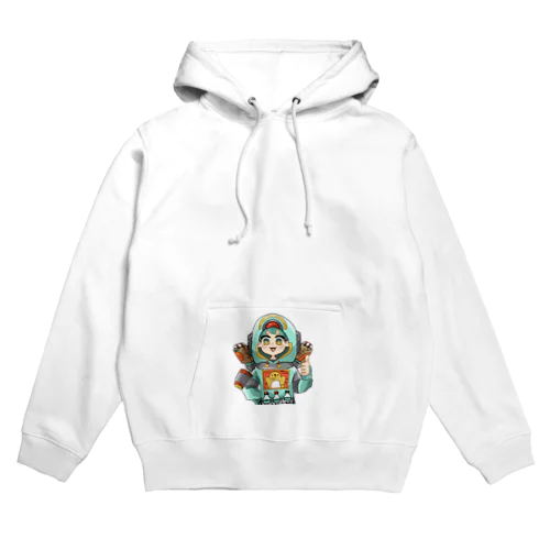 みぎふぁいんだー Hoodie