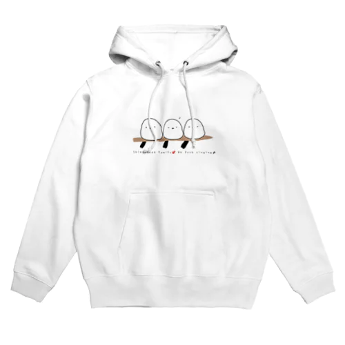 かわいい シマエナガ 家族♡ Hoodie