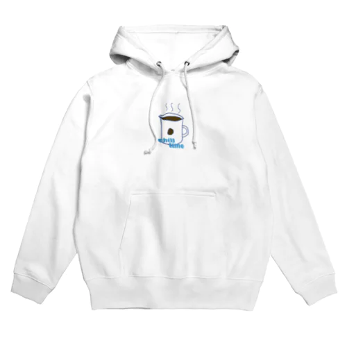 珈琲チルタイム Hoodie