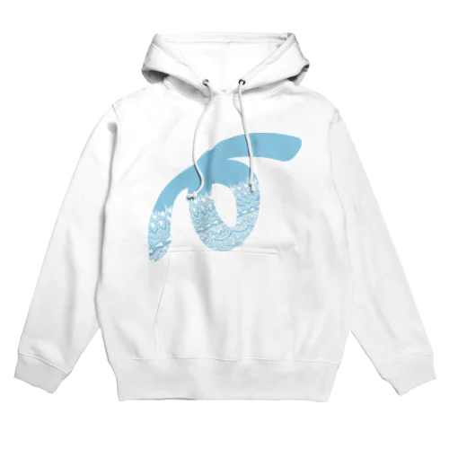 ゼンタングルLoop(スカイブルー) Hoodie