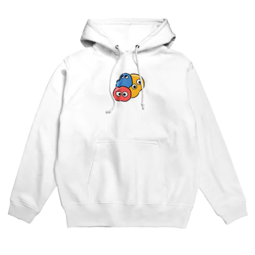 カラフル三兄弟 Hoodie