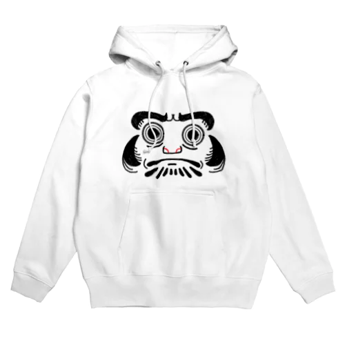 わし、だるま Hoodie