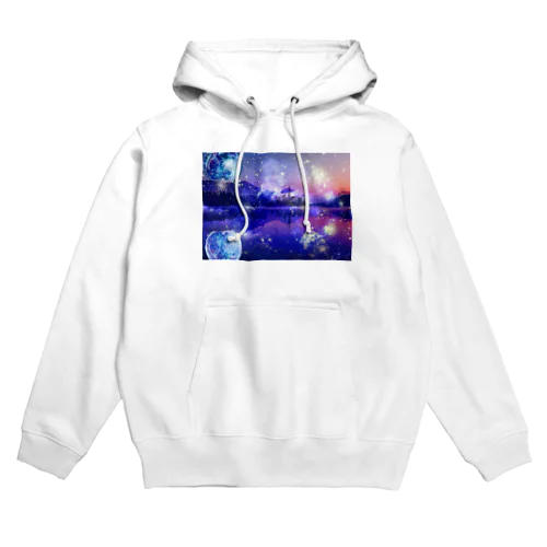 湖上の月 Hoodie