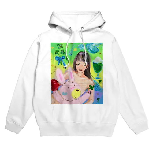 HAPPYガール Hoodie