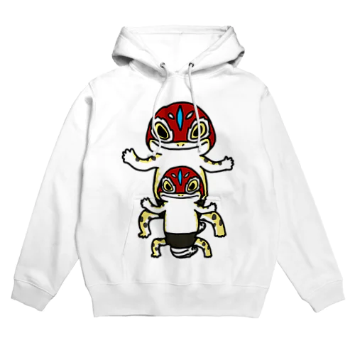 MASKEDゲッコー威嚇のすがた Hoodie