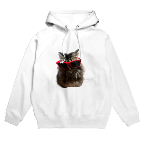 Neconeko SORA-kun サングラスRED Hoodie