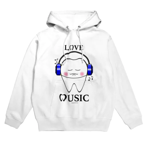 Tooth Music Blue Hoodie