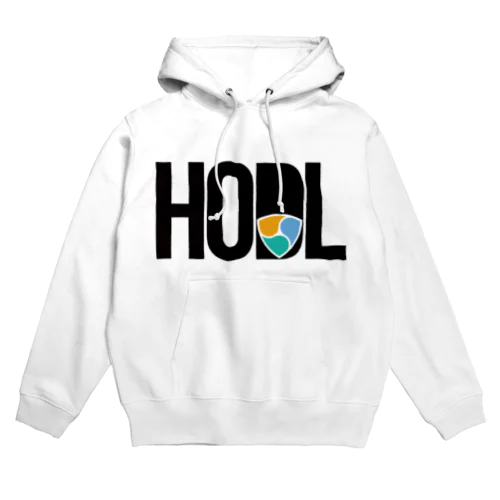 HODL XEM #2 Blackfont Hoodie